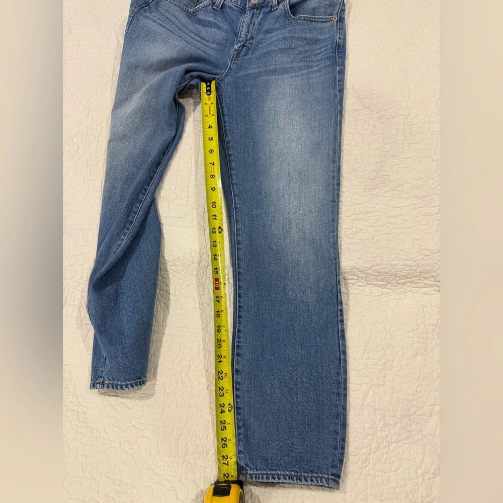 Madewell Classic Blue Straight Jeans / Women’s Size 27 - Picture 5 of 9